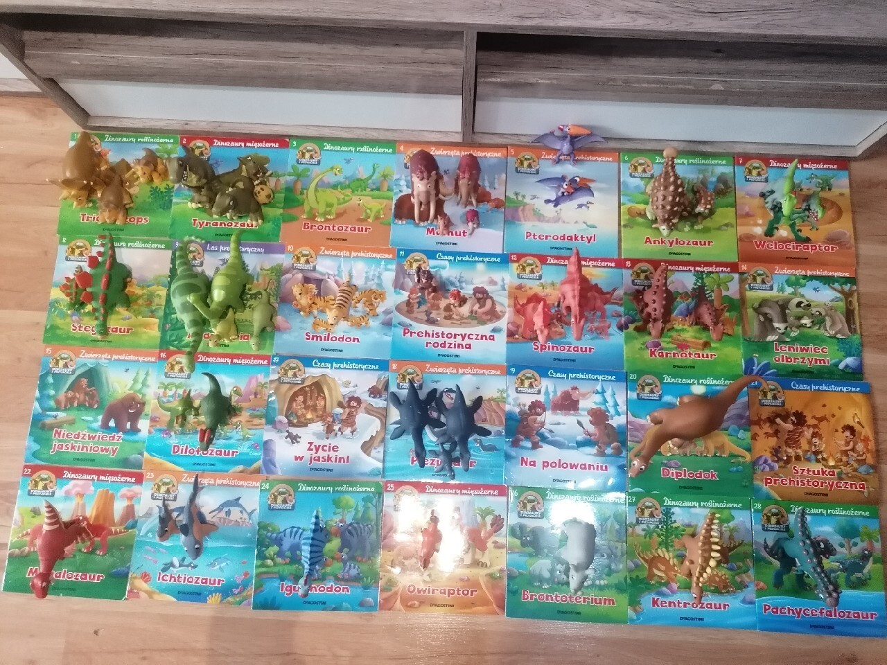 Dinozaury I Przyjaciele Nr 9 Kolekcja DeAgostini DINOZAURY I PRZYJACIELE. | Mysłowice | Licytacja na