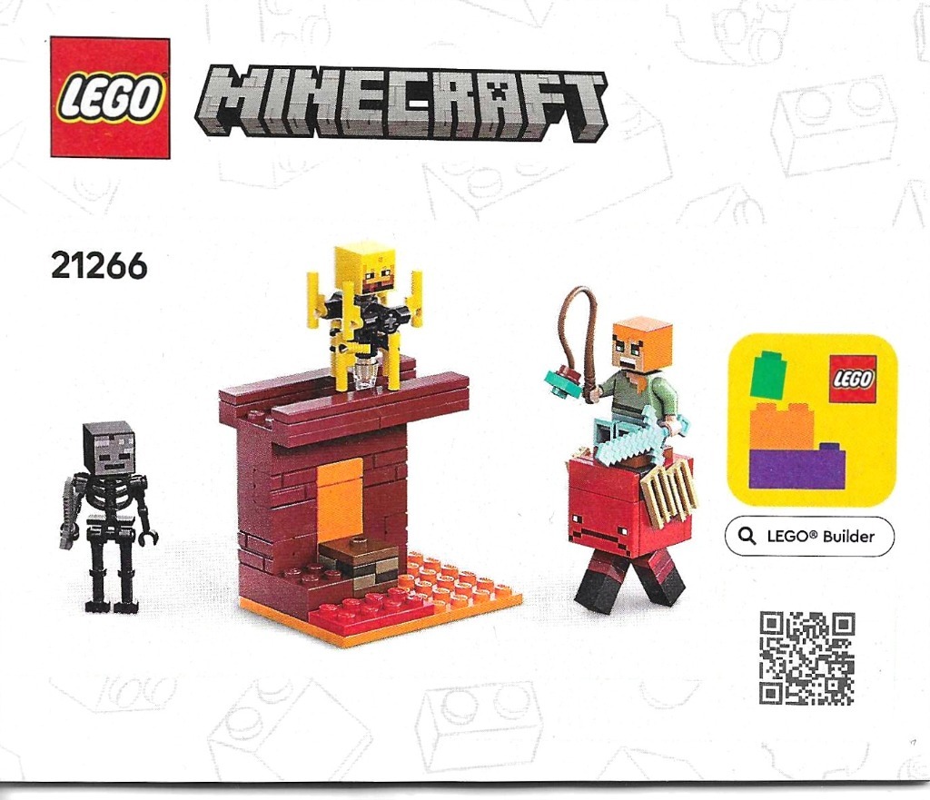 Lego Minecraft 21266 The Nether Lava Battle Instrukcja | Klęczany | Kup ...