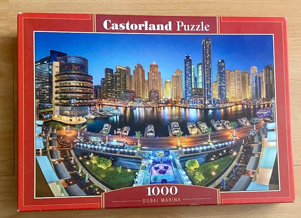 CASTORLAND PUZZLE 1000 Dubai Marina Warszawa Kup teraz na Allegro