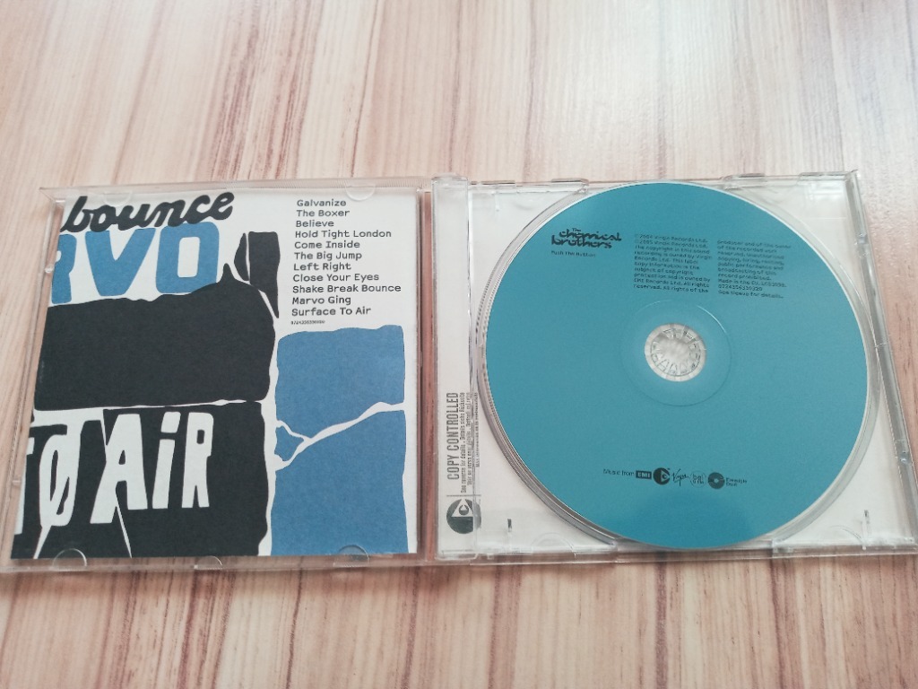 Chemical Brothers komplet Push the button Wrocław Kup teraz na