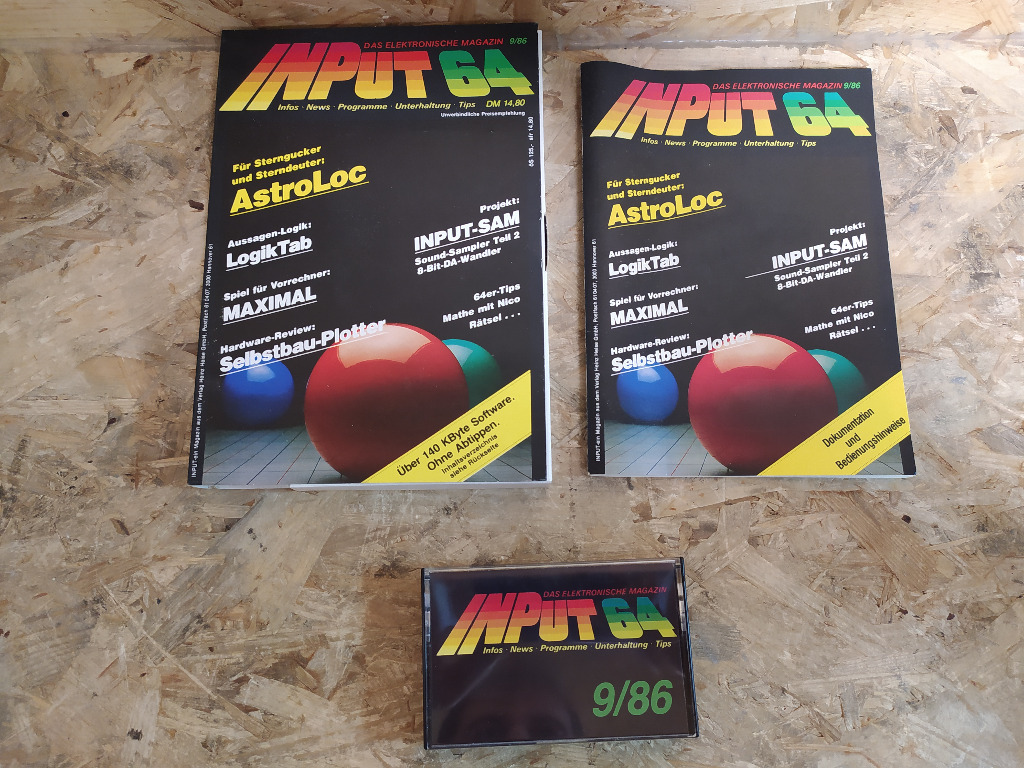 CZASOPISMO INPUT 64 9/86 COMMODORE 64 | Szczytniki nad Kaczawą ...