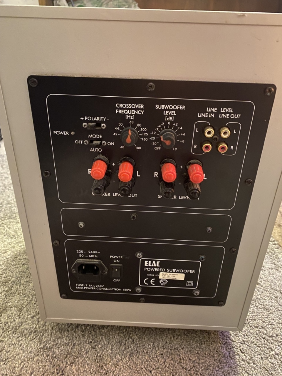 Subwoofer Elac 101 Esp Niska cena na Allegro.pl