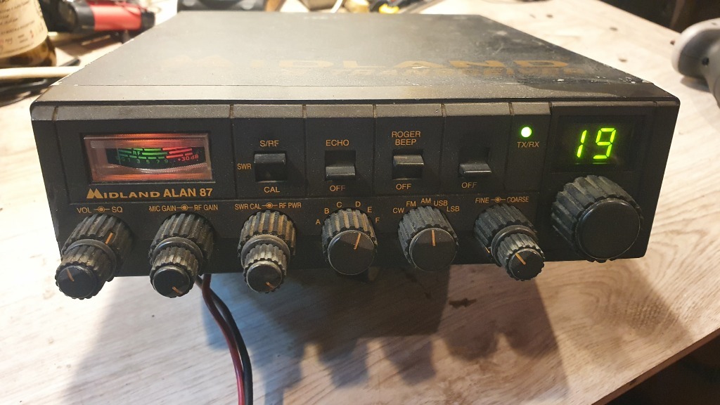 CB Radio FM AM SSB Alan Midland 87 Kańczuga Ogłoszenie na Allegro