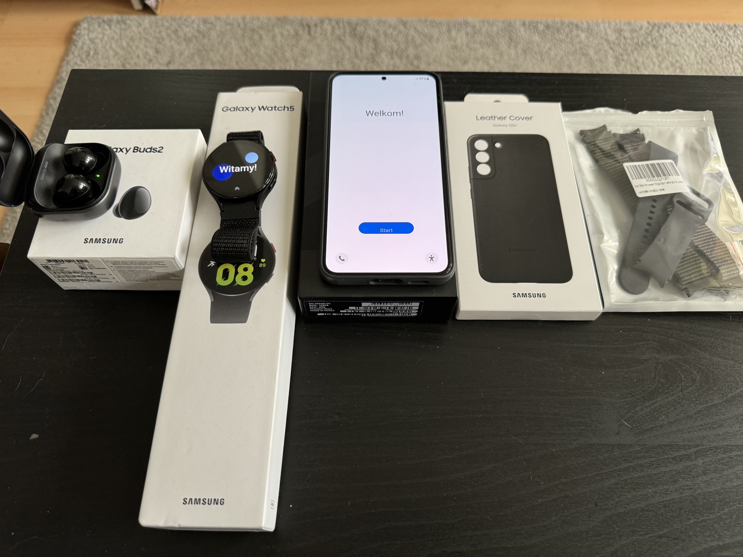 Samsung S22+, Watch 5, Buds2 ZESTAW, GWARANCJA Lublin Kup teraz na