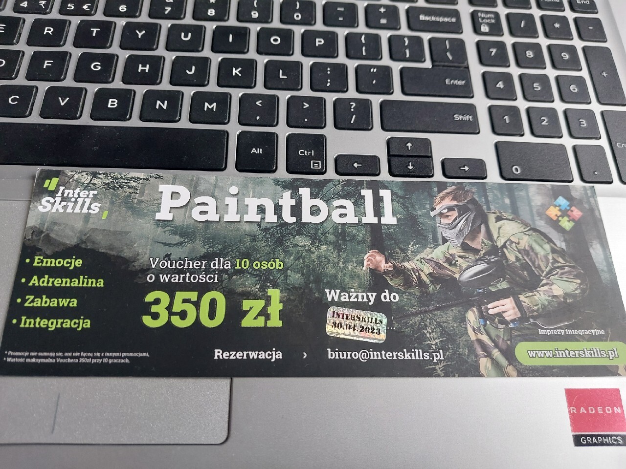 Voucher o wartości 350zł dla 10 osób na Paintball Zagórze Kup teraz