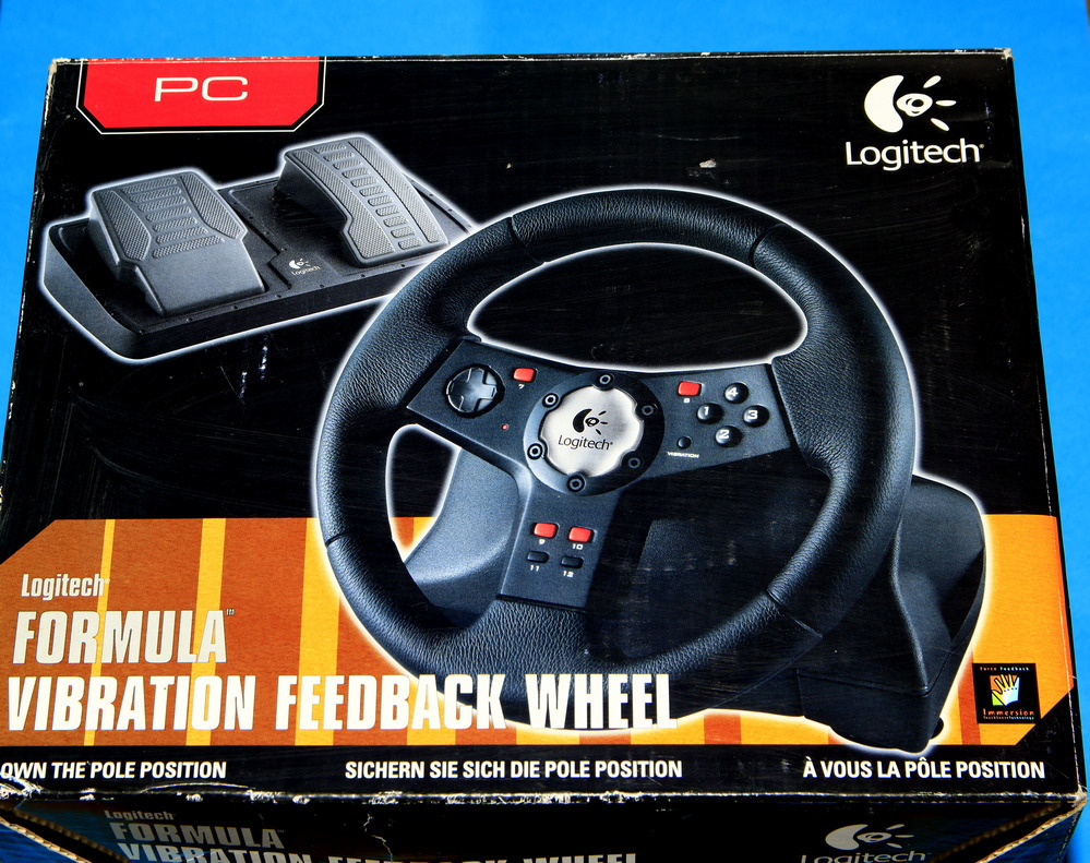 Logitech Formula Vibration Feedback Wheel - nowa. | Łódź | Kup teraz na ...