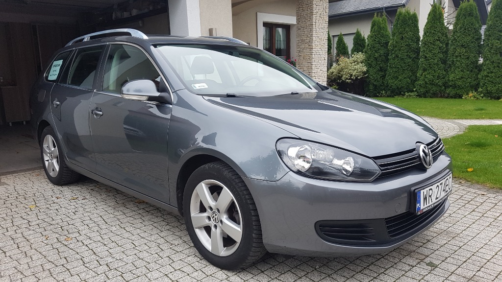 volkswagen Golf VI kombi 1,6cdi diesel 2012 Cena 23900