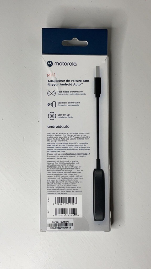 Adapter Android Auto Motorola MA1 Katowice Kup teraz na Allegro