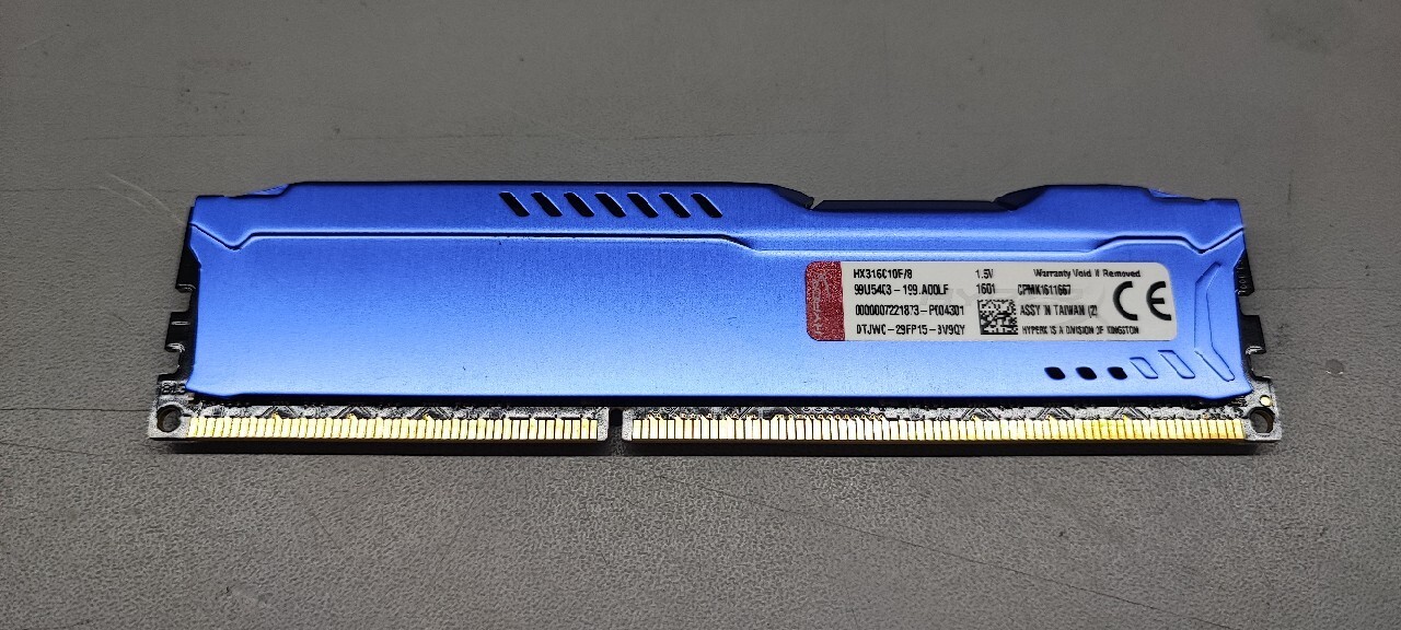 RAM HyperX Fury DDR3 8GB HX316C10F/8 | Ostrów Wielkopolski | Kup teraz ...