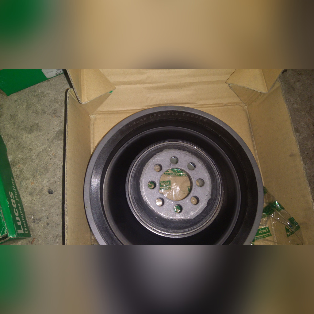 НОВЕ КОЛЕСО ШКІВ 2.5 TDI LUCAS LPD0016 