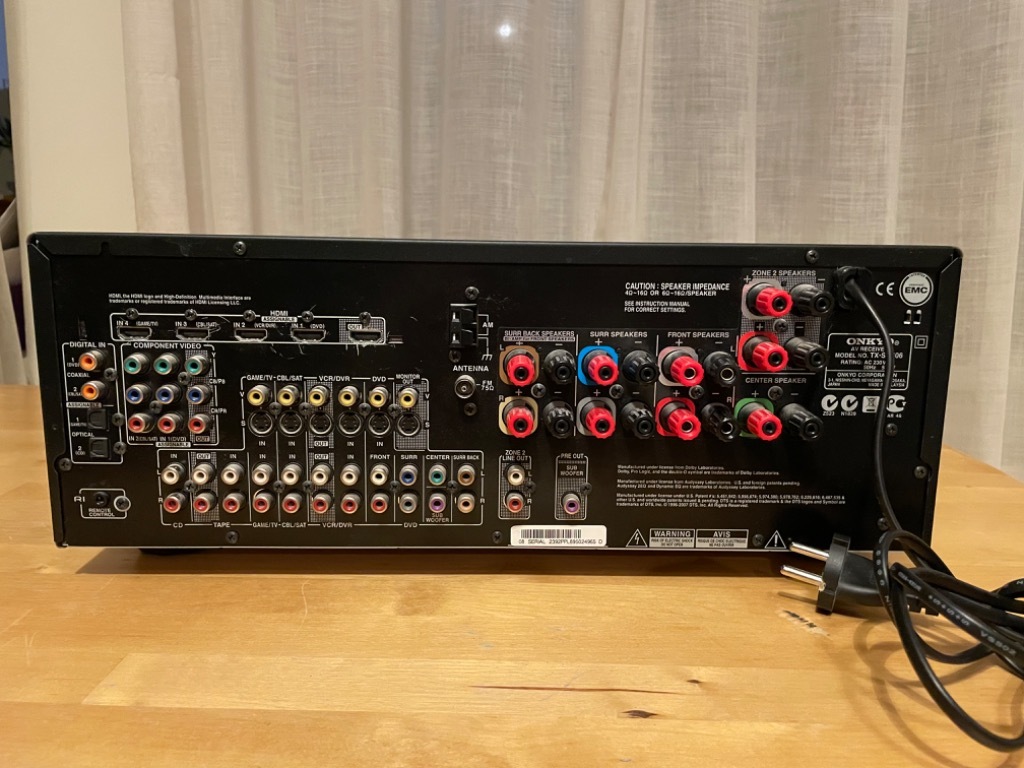 Onkyo TXSR606 Amplituner mocny Warszawa Kup teraz na Allegro Lokalnie