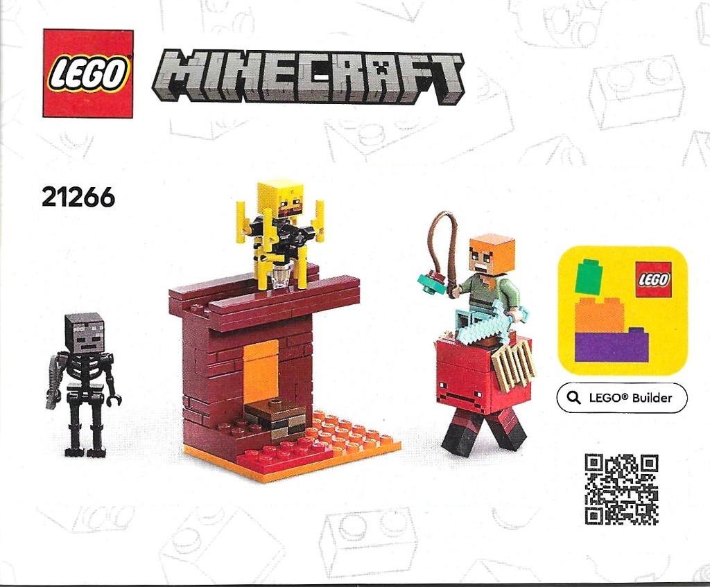 Lego Minecraft 21266 The Nether Lava Battle Instrukcja | Klęczany | Kup ...