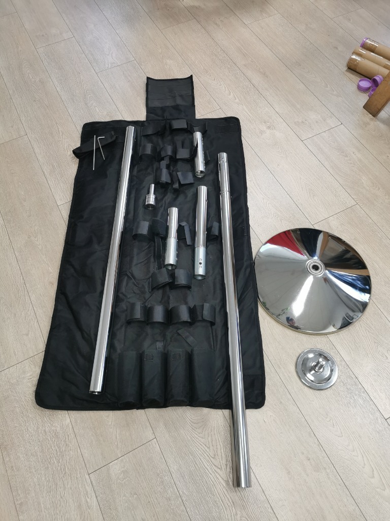 XPOLE XPERT rura pole dance składana rozporowa Warszawa Licytacja