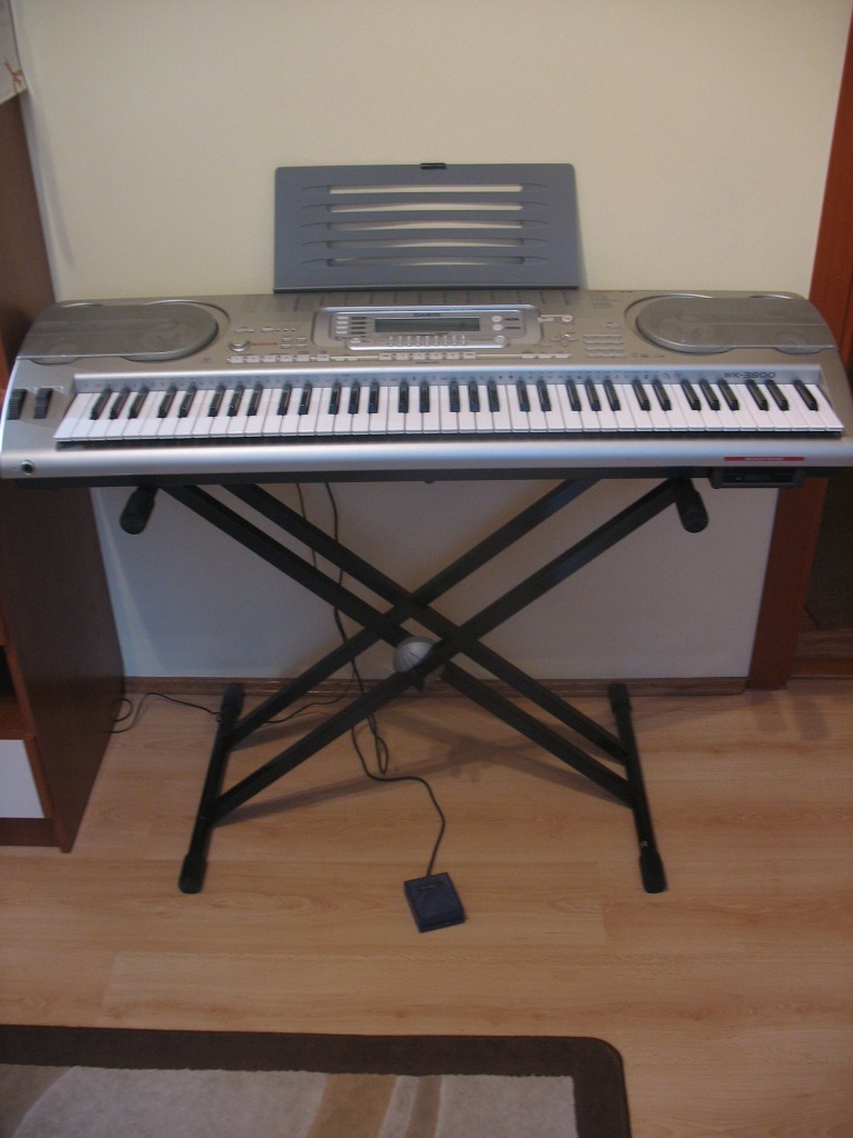 Keyboard Casio WK3800 + stojak + pedał Gniewoszów Ogłoszenie na