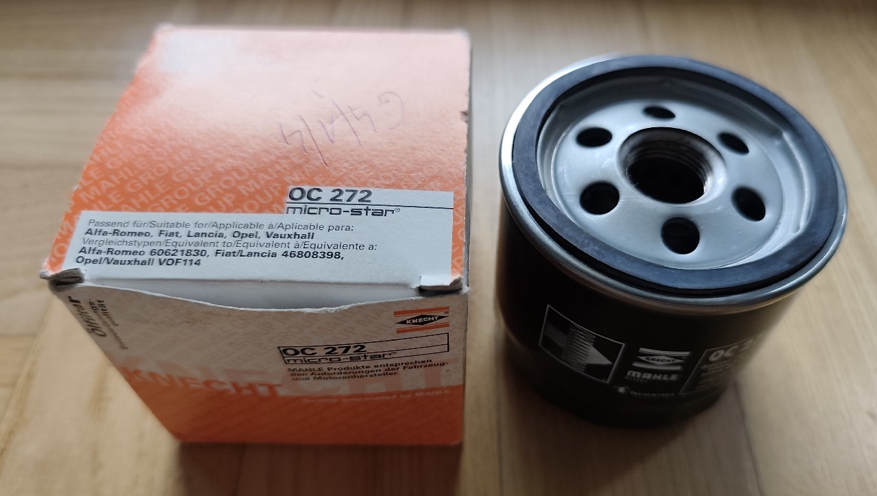 ФІЛЬТР МАСТИЛА KNECHT OC 272 OC272 