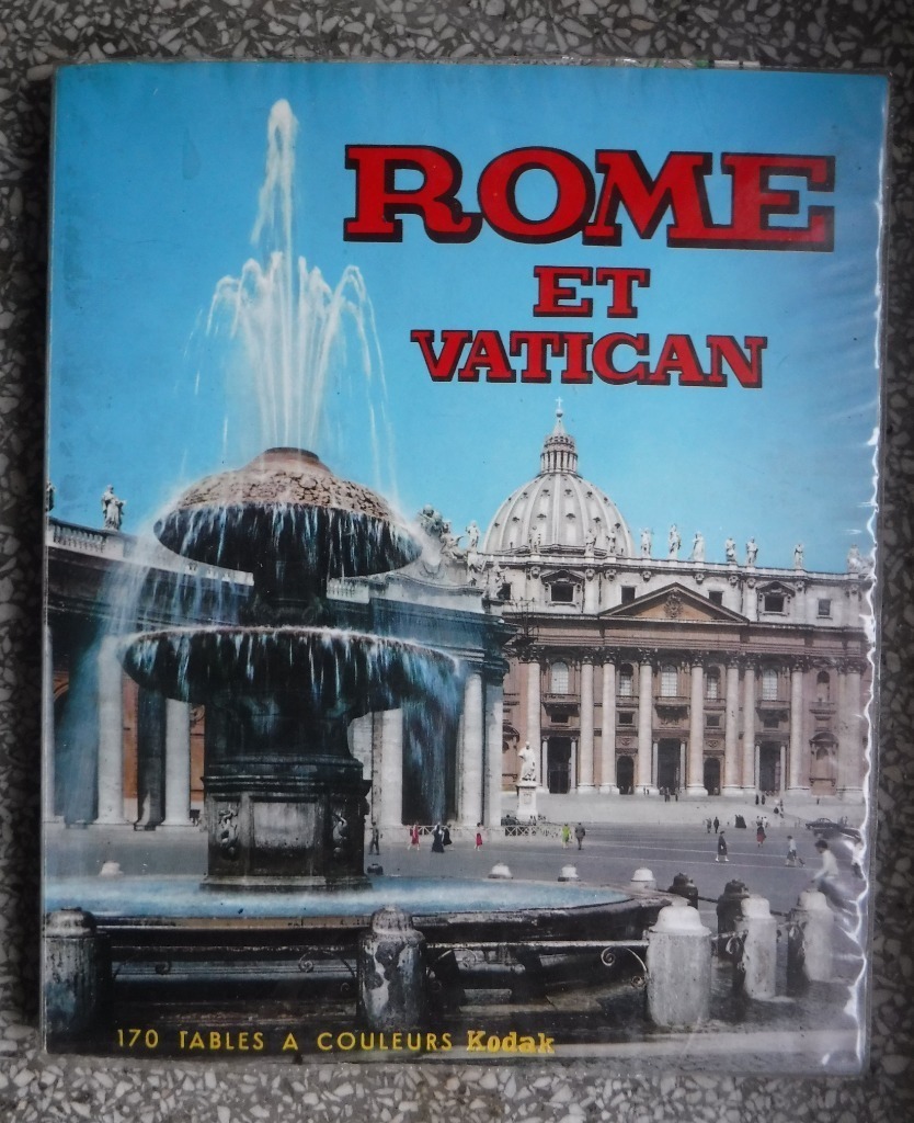 Rome and Vatican 170 Colored Tables Kodak 1971 ZOBACZ | Dęblin | Kup ...