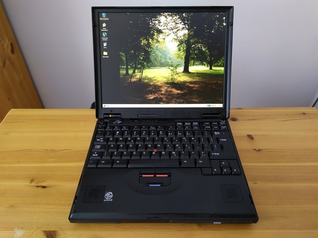 IBM ThinkPad 600 Pentium II retro klasyk COM LPT Szczecin Kup teraz