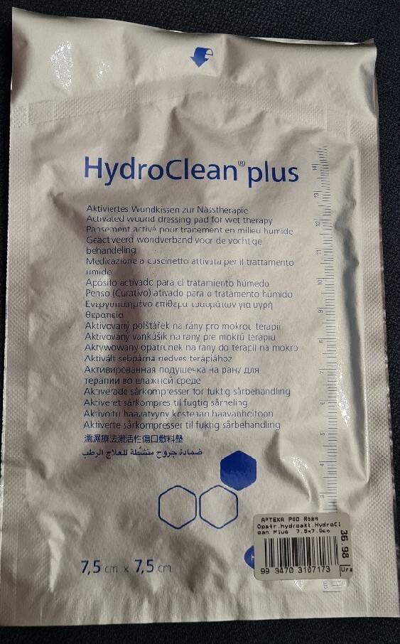 HydroClean Plus Opatrunek 7.5x7.5cm | Gliwice | Kup teraz na Allegro ...