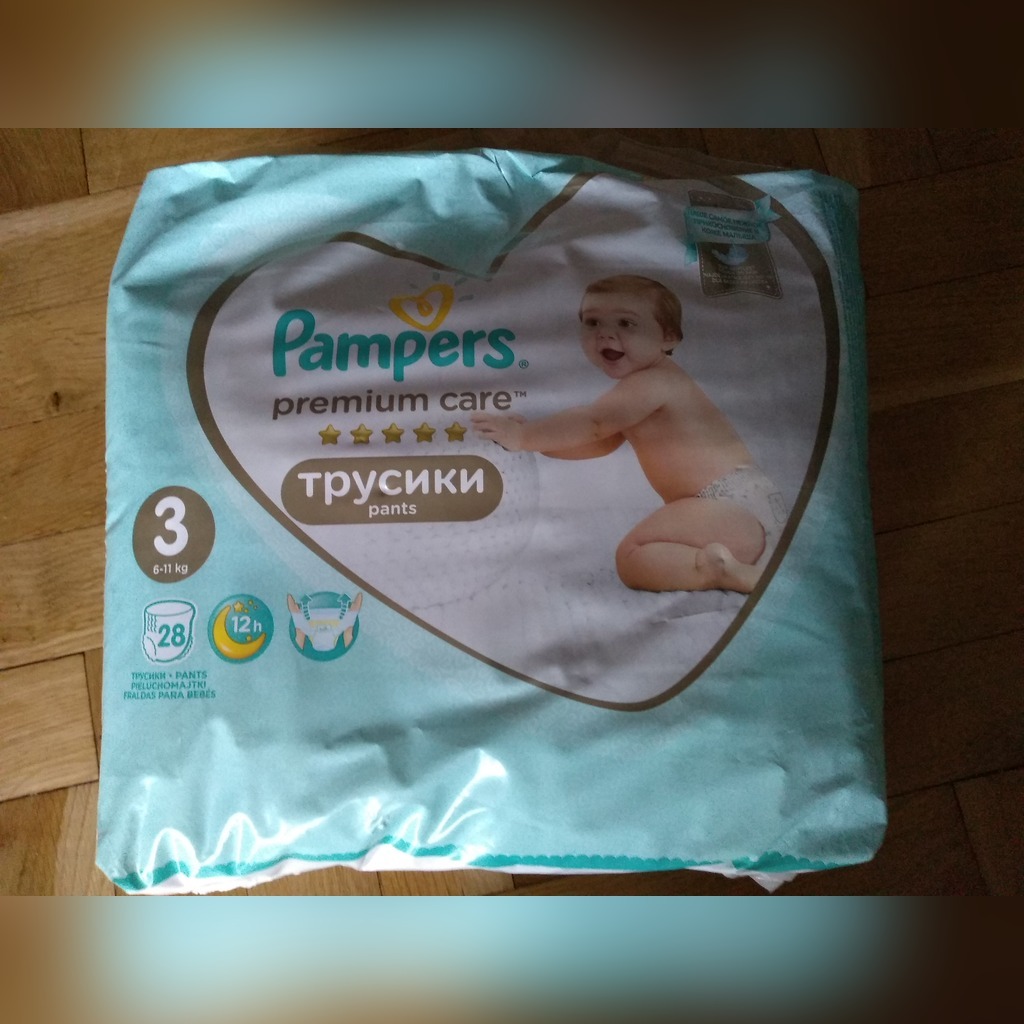 Штаны под подгузники Pampers premium care 3