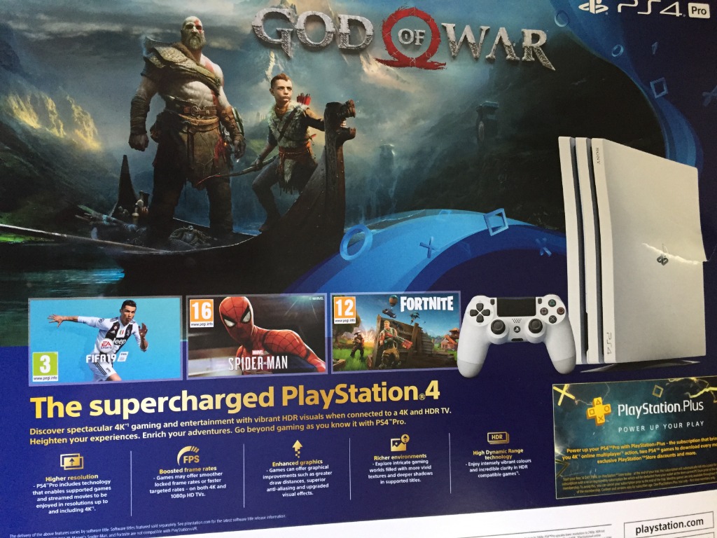 Sony Ps4 Pro Glacier White 1tb 2 Pady 3 Gry Kup Teraz Za 1850 00 Zl Warszawa Allegro Lokalnie