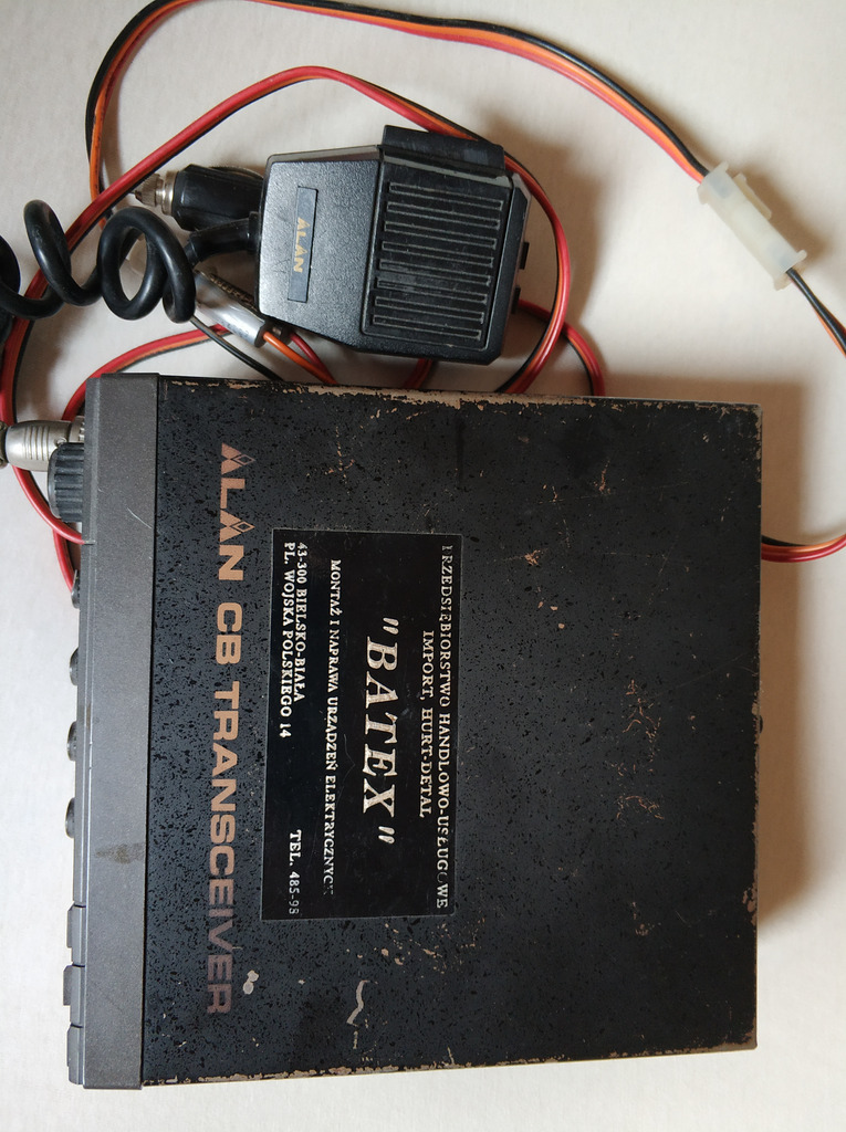 CB radio Alan MIDLAND 28 MCGAIN RFGAIN SWR HICUT Wrocław Kup