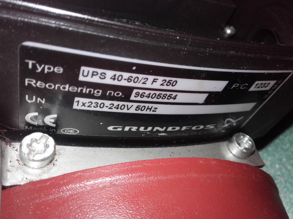 Pompa GRUNDFOS UPS 40-60/2F 250 | Brzesko | Kup teraz na Allegro Lokalnie