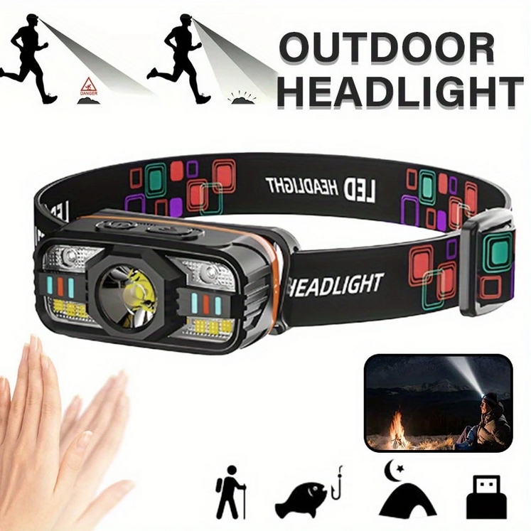 ФАРА ЛОБОВЕ LADOWANA PRZEZ USB BRILLIANT FIRE WH-0188 