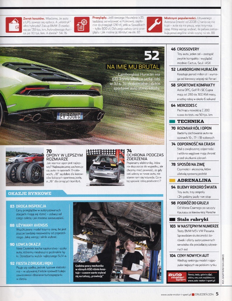 Auto Motor i Sport 2014/12 Warszawa Kup teraz na Allegro Lokalnie