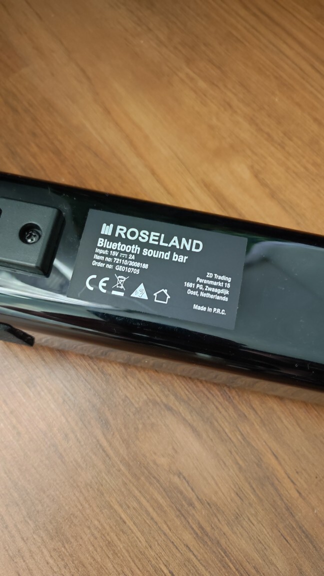 Soundbar Roseland Bluetooth czarny Warszawa Kup teraz na Allegro