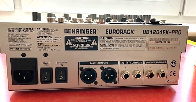 Mikser Eurorack UB1204FXPRO | Lublin | Kup teraz na Allegro