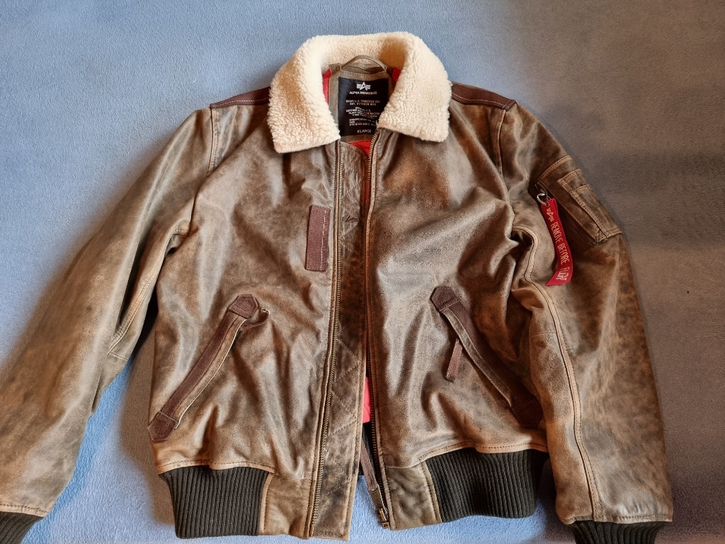 Alpha industries injector iii deals leather