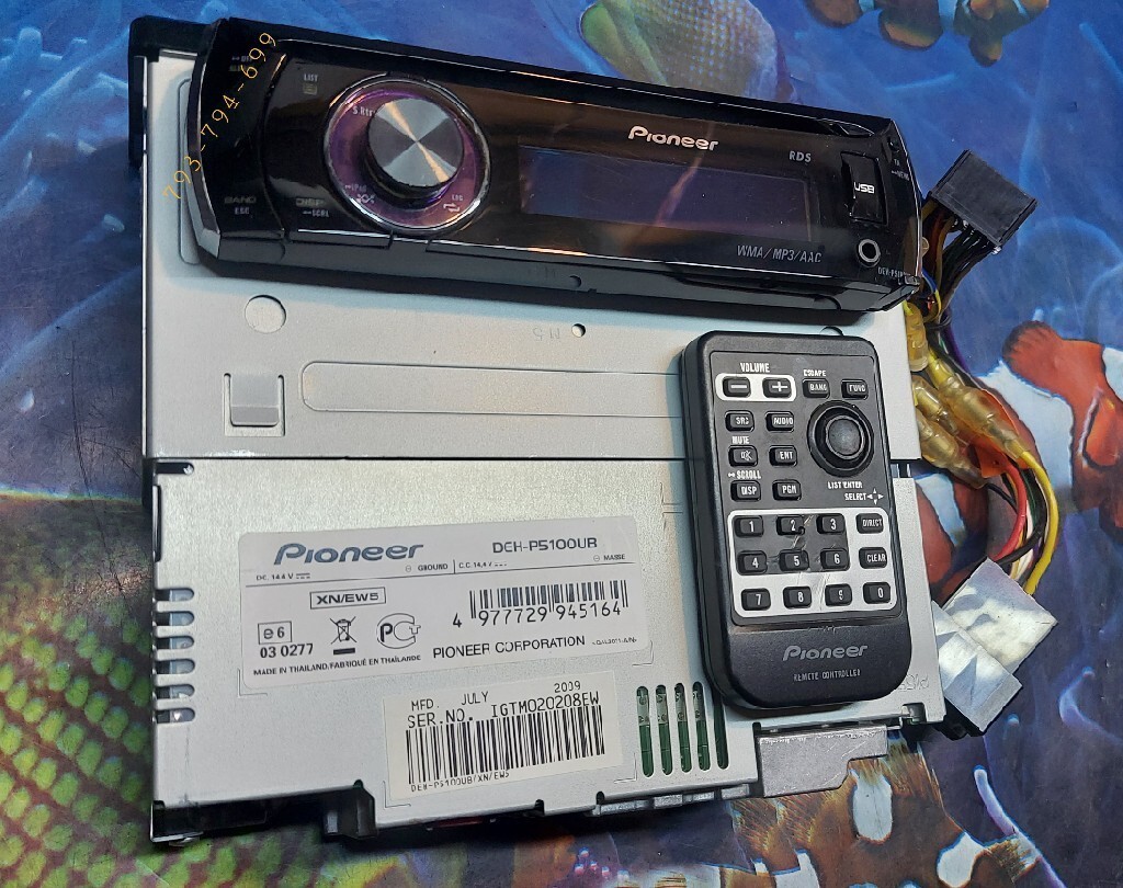 Radio Pioneer DEHP5100UB cd aux usb pilot 3xRCA Elbląg Kup teraz