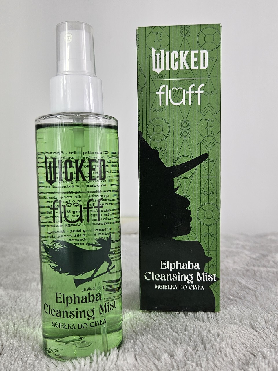 Mgiełka do ciała Elphaba Cleansing Mist Fluff Wicked zielona 150 ml ...
