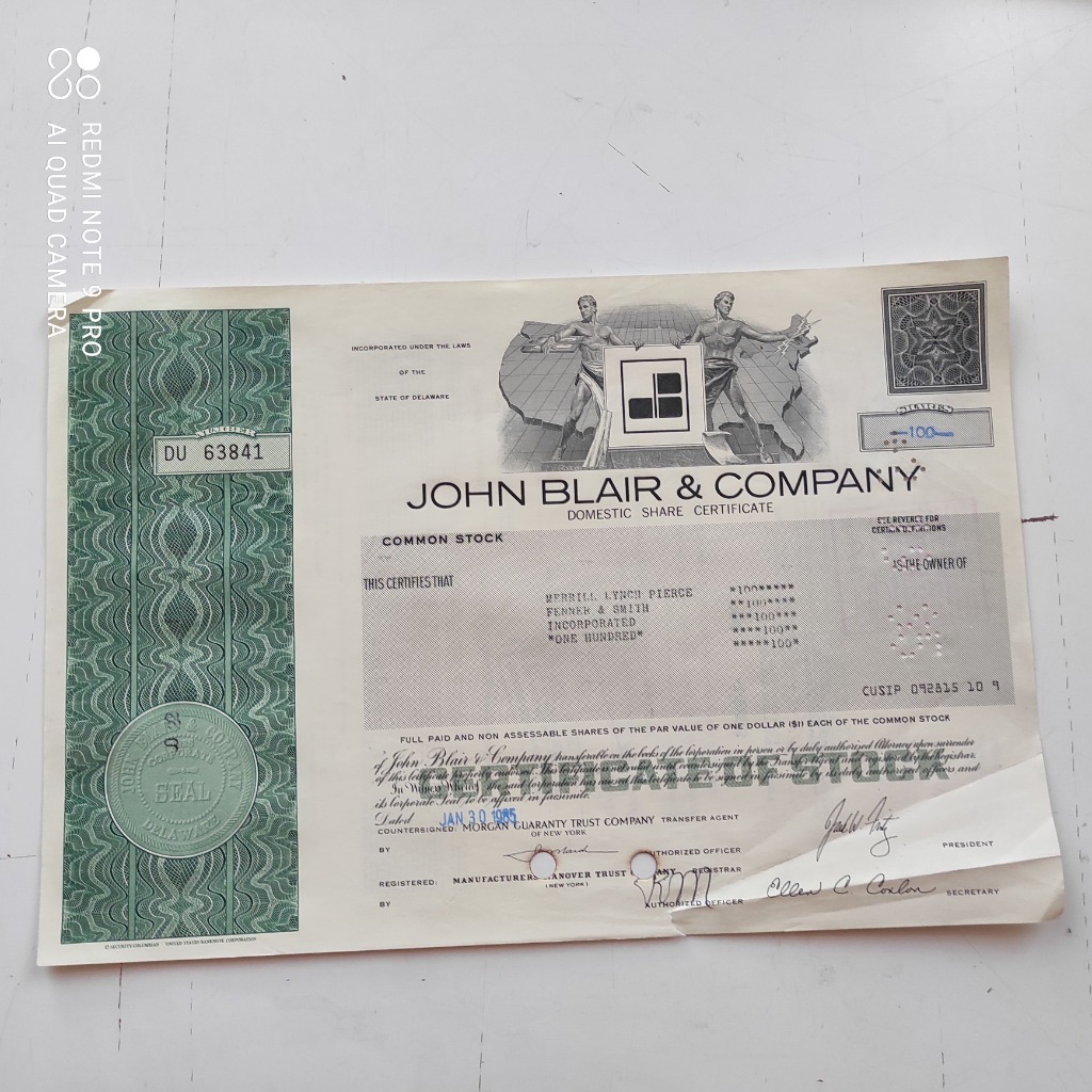 JOHN BLAIR & COMPANY Zabrze Licytacja na Allegro Lokalnie