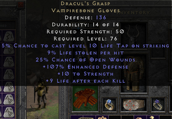 Chwyt drakuli 9% Diablo 2 Ressurected Dracul’s PC | Tychy | Kup teraz