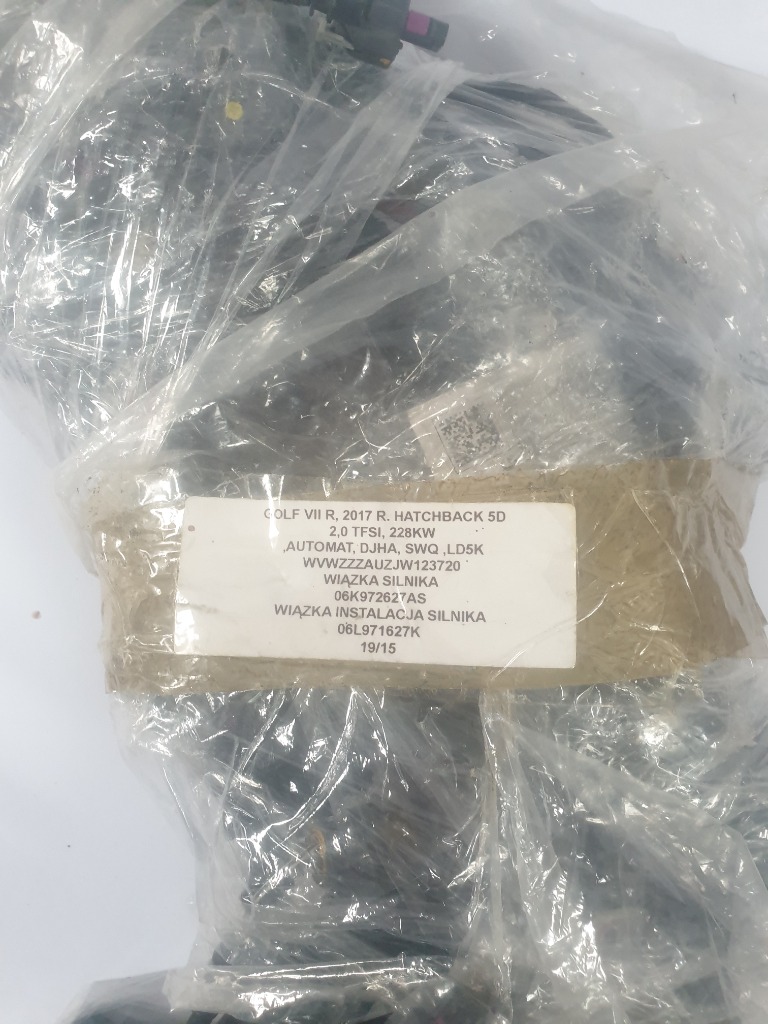 КОМПЛЕКТ ПРОВОДІВ EL. ДВИГУНА 06K972627AS AUDI A3 VW GOLF ARTEON TIGUAN ПАСАТ 