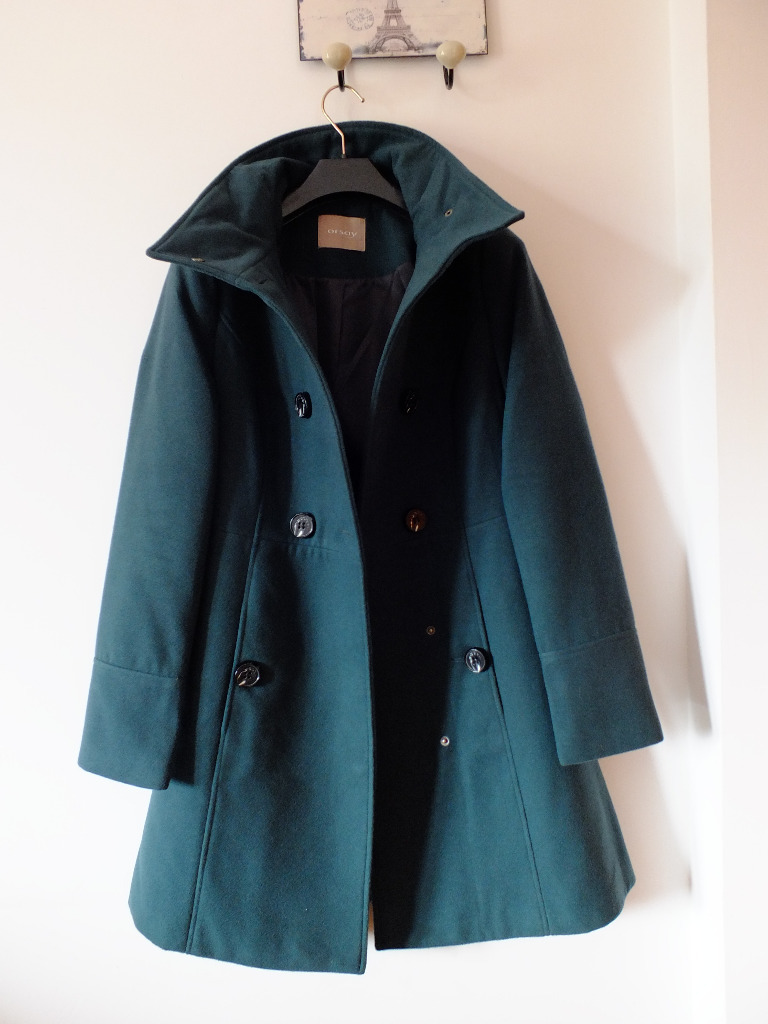 Orsay dwurzędowy płaszcz zielony 34 | Łączki Jagiellońskie | Kup teraz na  Allegro Lokalnie