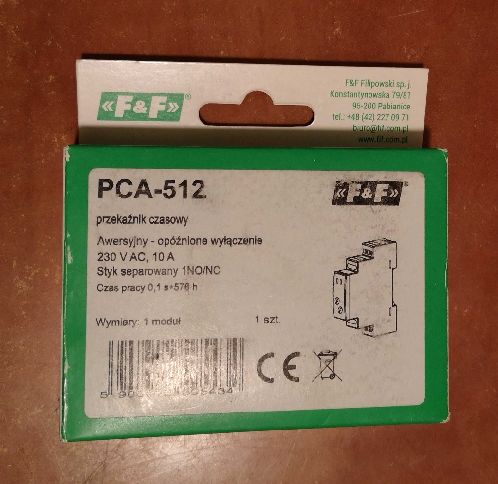 Przekaźnik czasowy PCA-512 | Bielsko-Biała | Kup teraz na Allegro Lokalnie