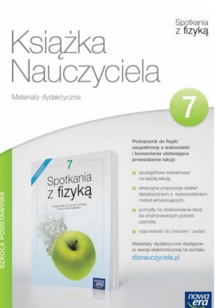 Spotkania Z Fizyką 7 Dynamika Spotkania z fizyką 7 KSIĄŻKA NAUCZYCIELA | Kraków | Kup teraz na