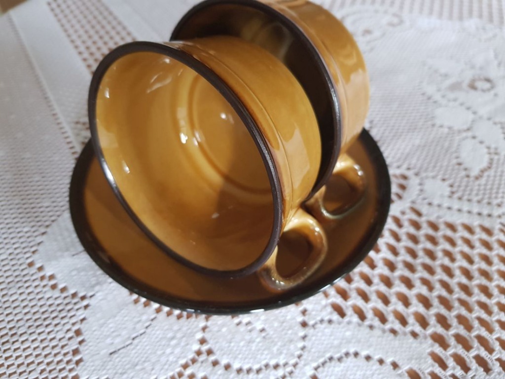 Vintage retro PRL Porcelana kamionka filiżanki | Kielce | Ogłoszenie na ...