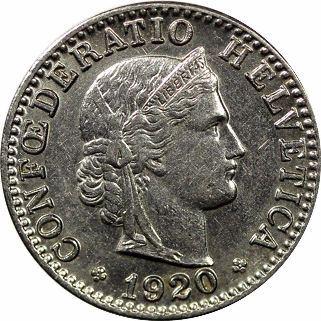 20 Confoederatio helvetica 1920r Radlin Kup teraz na Allegro Lokalnie