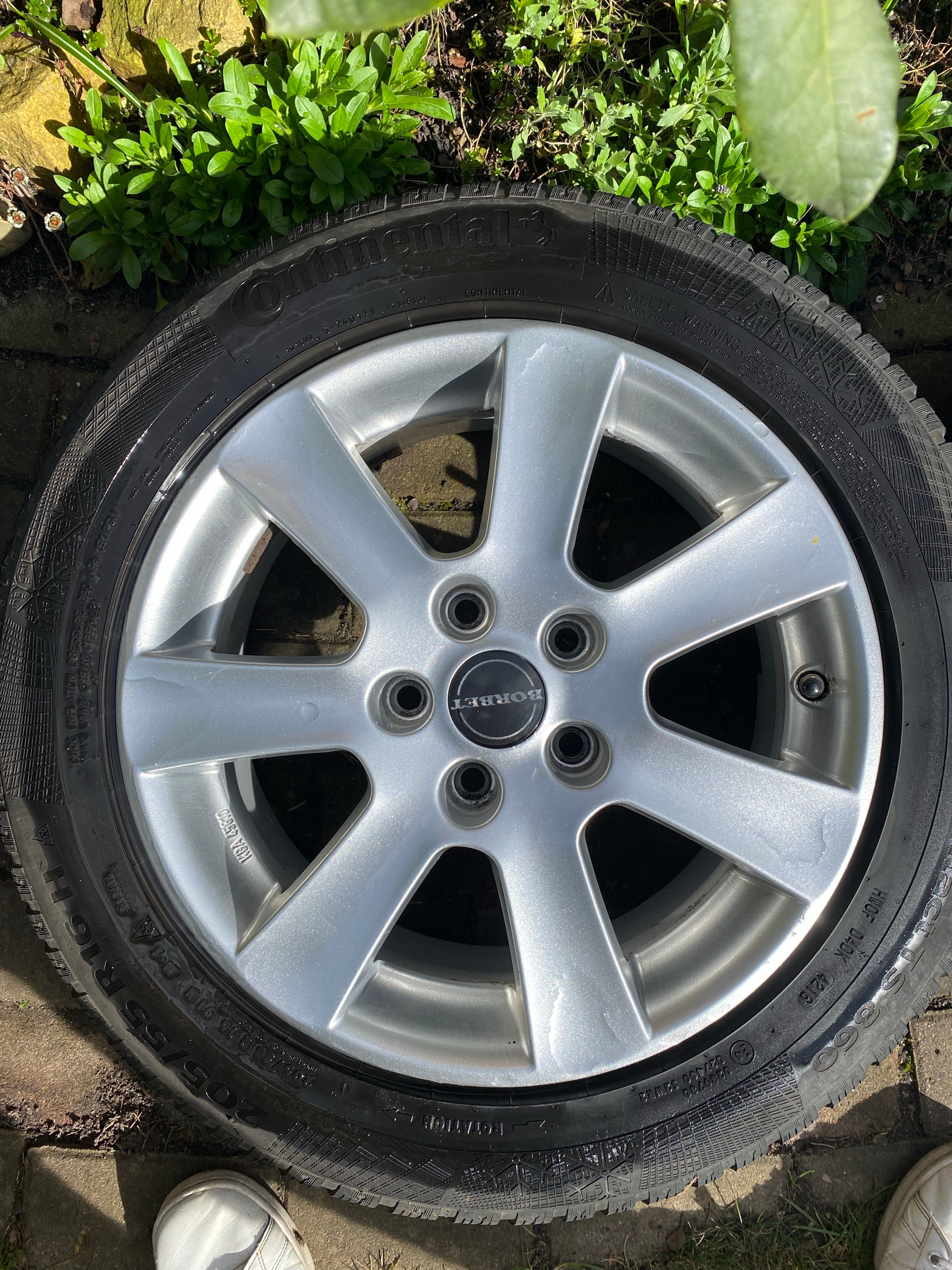 ДИСКИ BORBET CA 70638 K8 7JX16H Z ШИНАМИ ЗИМОВИМИ 