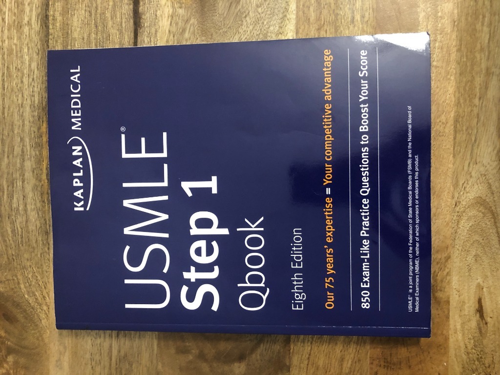 USMLE Step 1 Qbook Kaplan Medical Poznań Ogłoszenie na Allegro Lokalnie