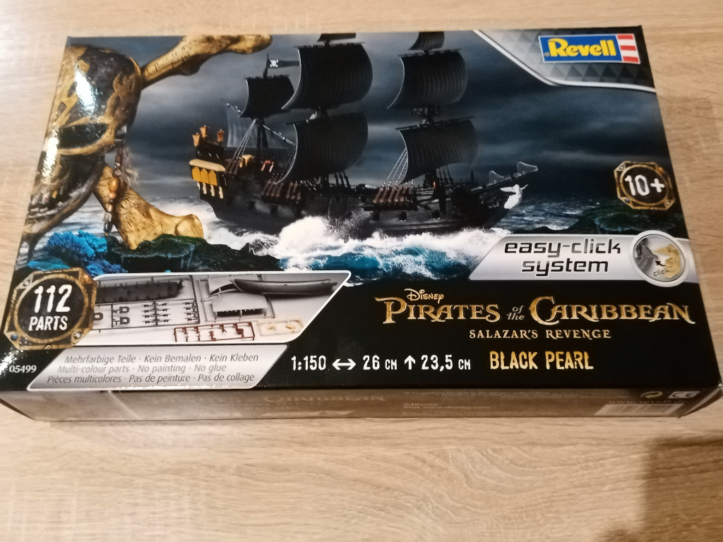 STATEK PIRATES CARIBBEAN BLACK PEARL | Ciele | Kup teraz na Allegro
