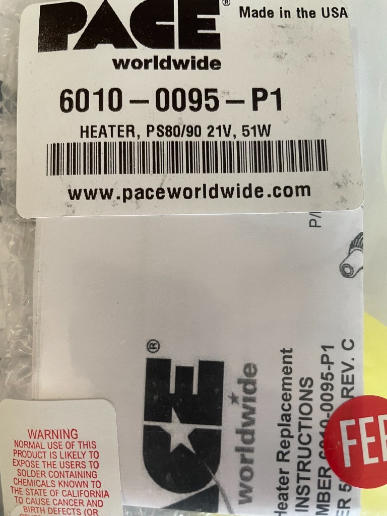 Grzałka PS80 90 do lutownicy Pace ST25 | Włocławek | Kup teraz na ...