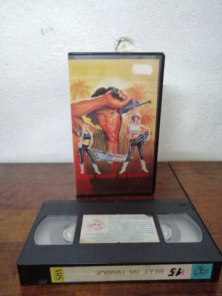 Hard Ticket To Hawaii / Bilet Na Hawaje VHS Wyszków Licytacja na
