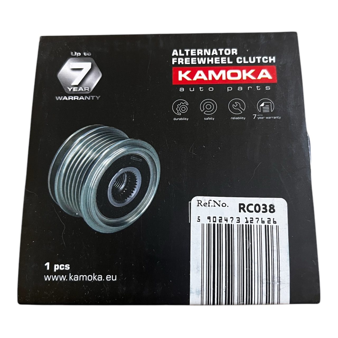 ЗЧЕПЛЕННЯ ГЕНЕРАТОРУ КОЛЕСО ШКІВ RC038 KAMOKA OPEL 