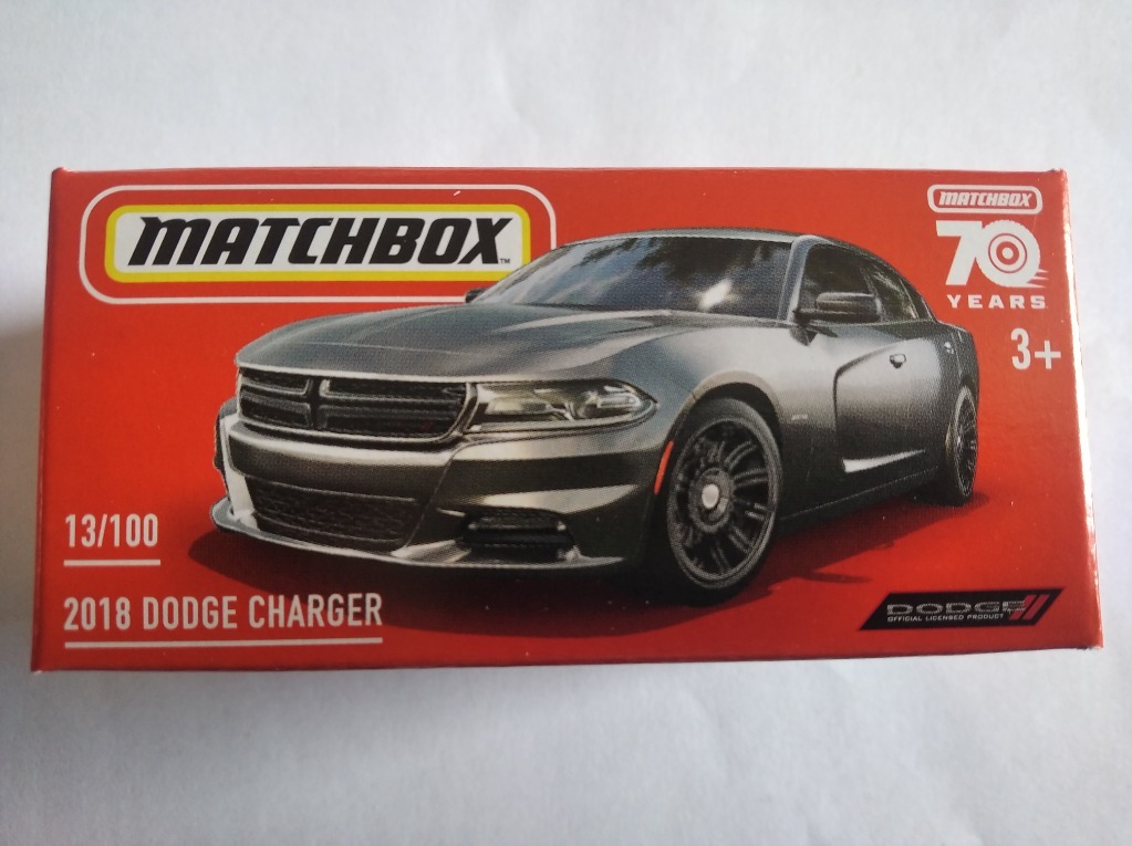 MATCHBOX . DODGE CHARGER . autko resorówka CHORZÓW Kup teraz na