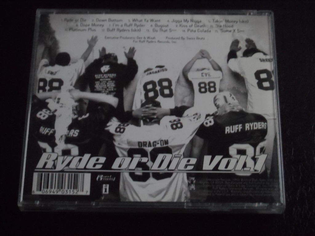 RUFF RYDERS RYDE OR DIE VOL. I Maków Licytacja na Allegro Lokalnie