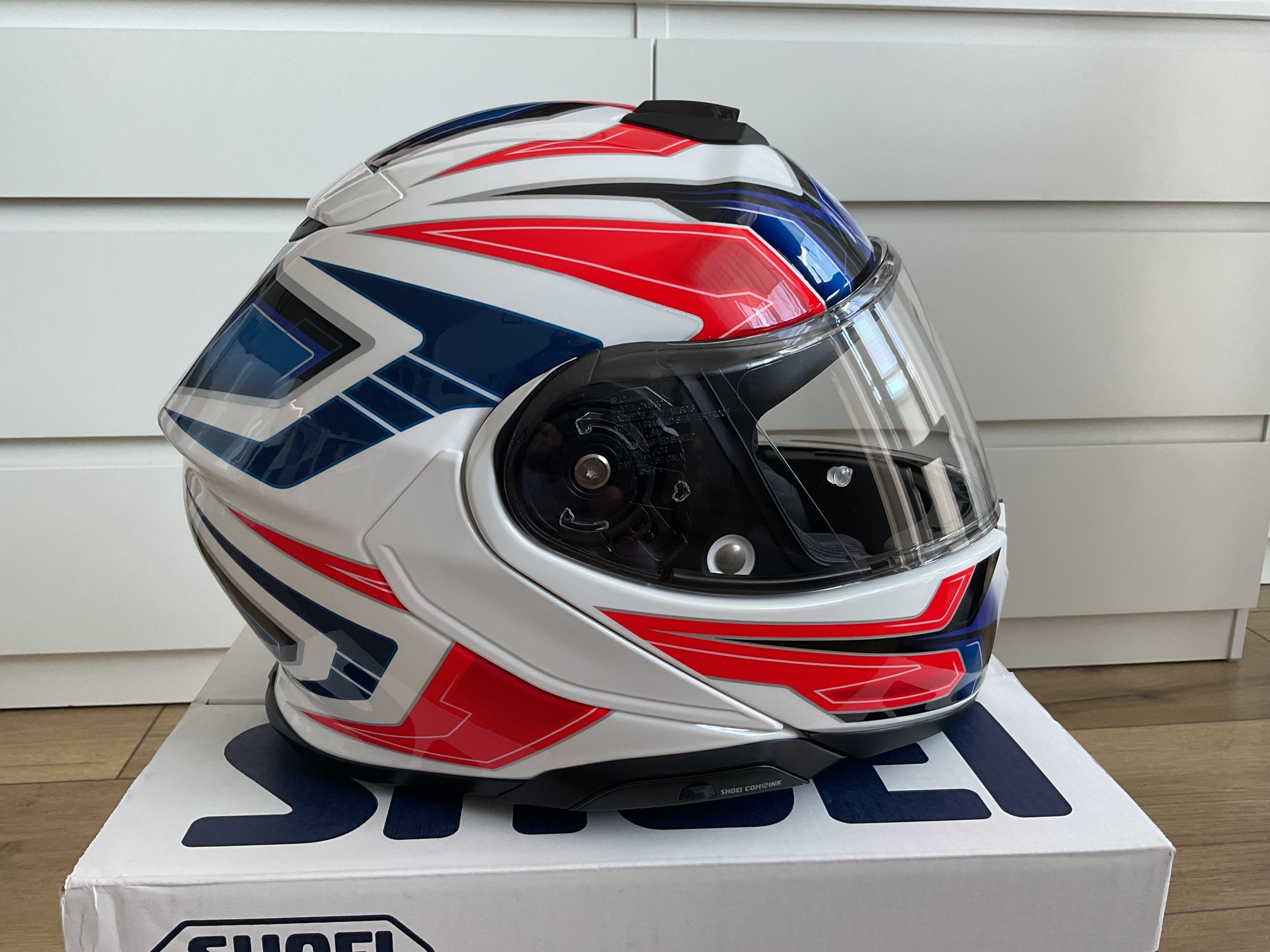 SHOEI NEOTEC 3 ANTHEM TC-10 РОЗМІР XS (53-54 CM) + SENA SRL3 